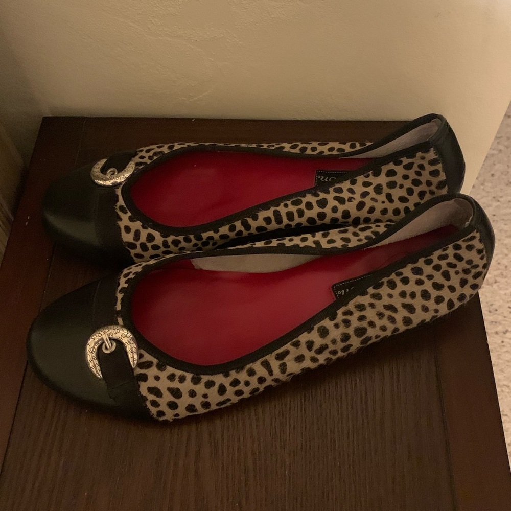 Brighton Flats - Spotted Calf Hair